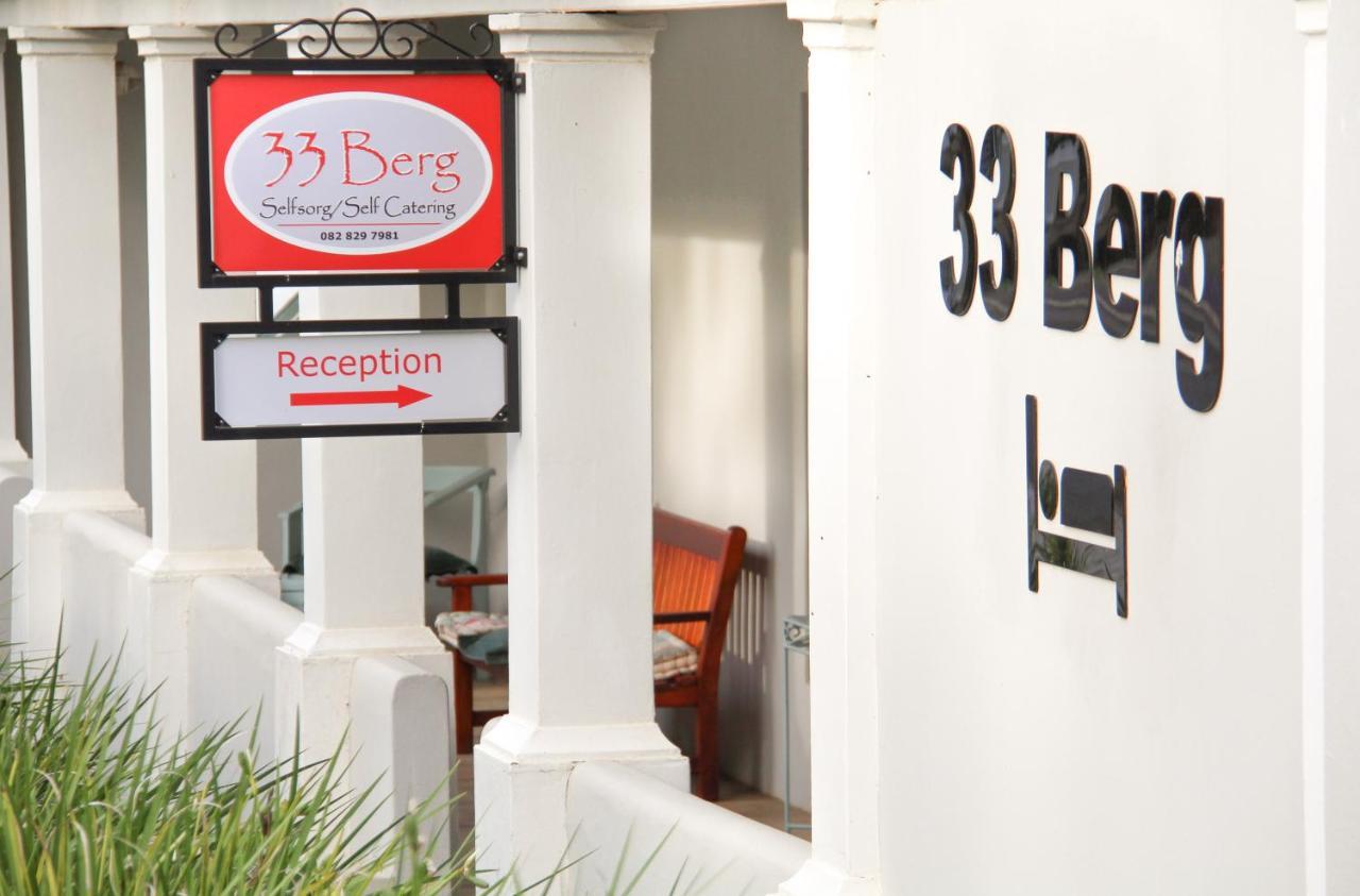 33 Berg Selfcatering Hotel Swellendam Eksteriør billede